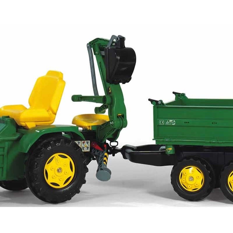 John Deere RollyBackhoe - Koparka doczepiana łyżka dla dzieci dziecka Płeć chłopcy
