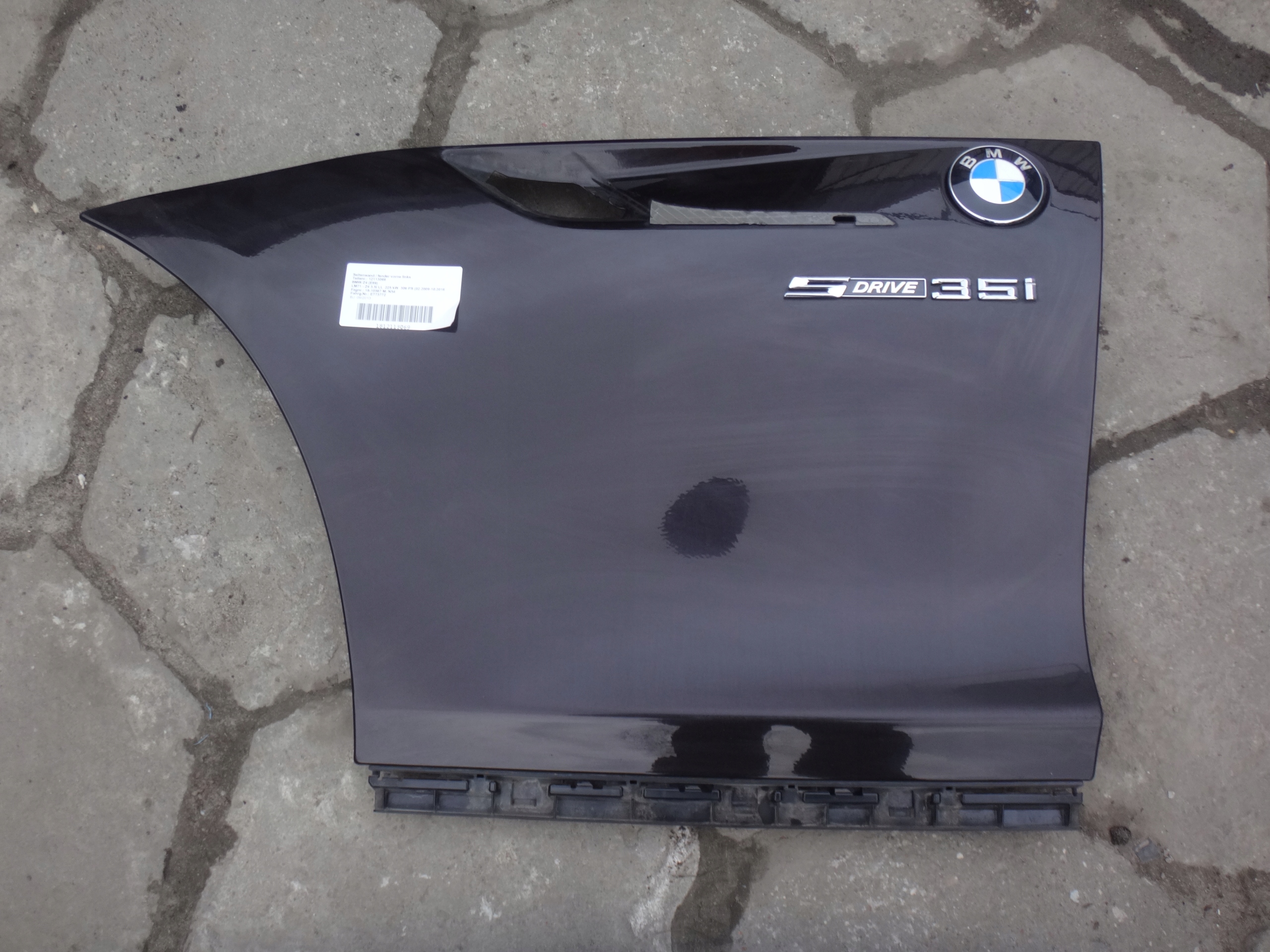 КРИЛО ЛІВИЙ ПЕРЕД BMW Z4 E89 ІГРИСТІ КОРИЧНЕВИЙ