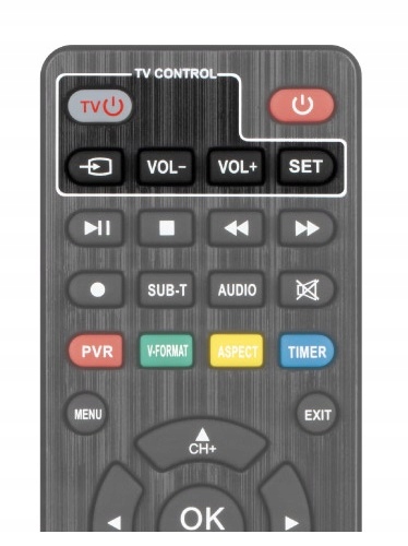 Tuner Mini Dekoder DVB-T2 H.265 HEVC za Telewizor Złącza HDMI micro USB USB złącze antenowe
