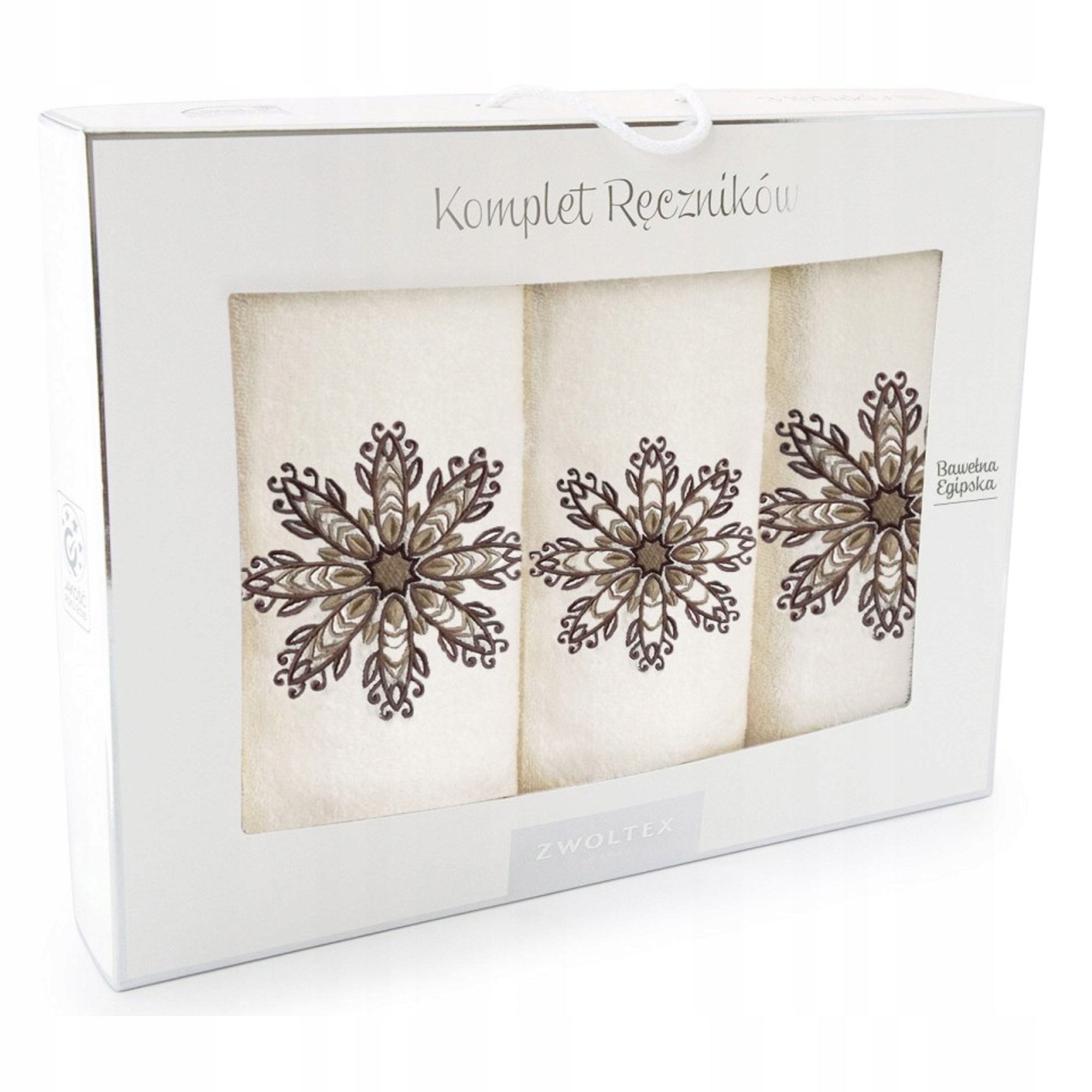 Polskie ręczniki Zwoltex komplet prezent Rozetaecr