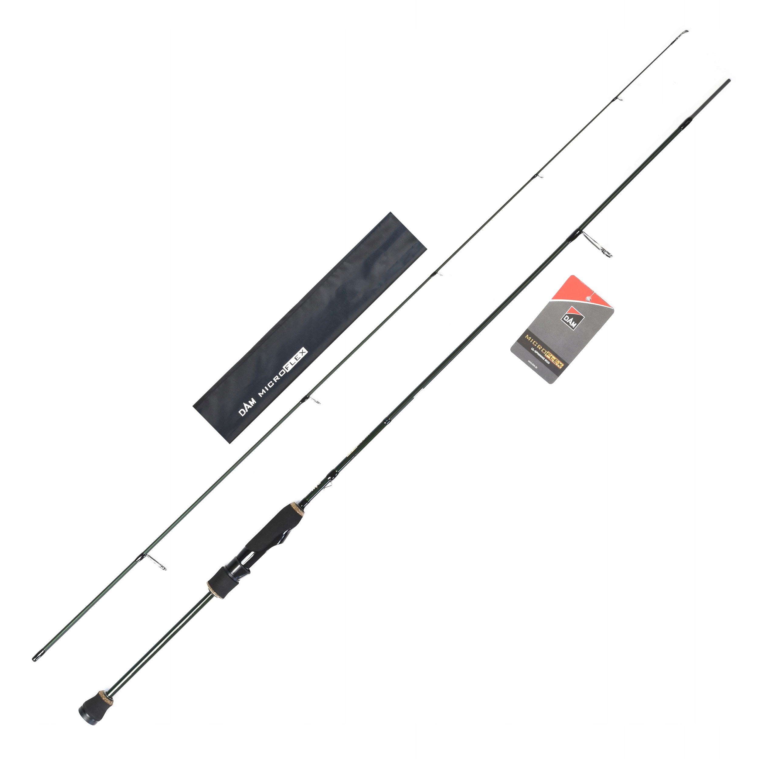 Wędka spinningowa Dam Microflex 2 2.10m 3-15g na okonia pstrąga klenia
