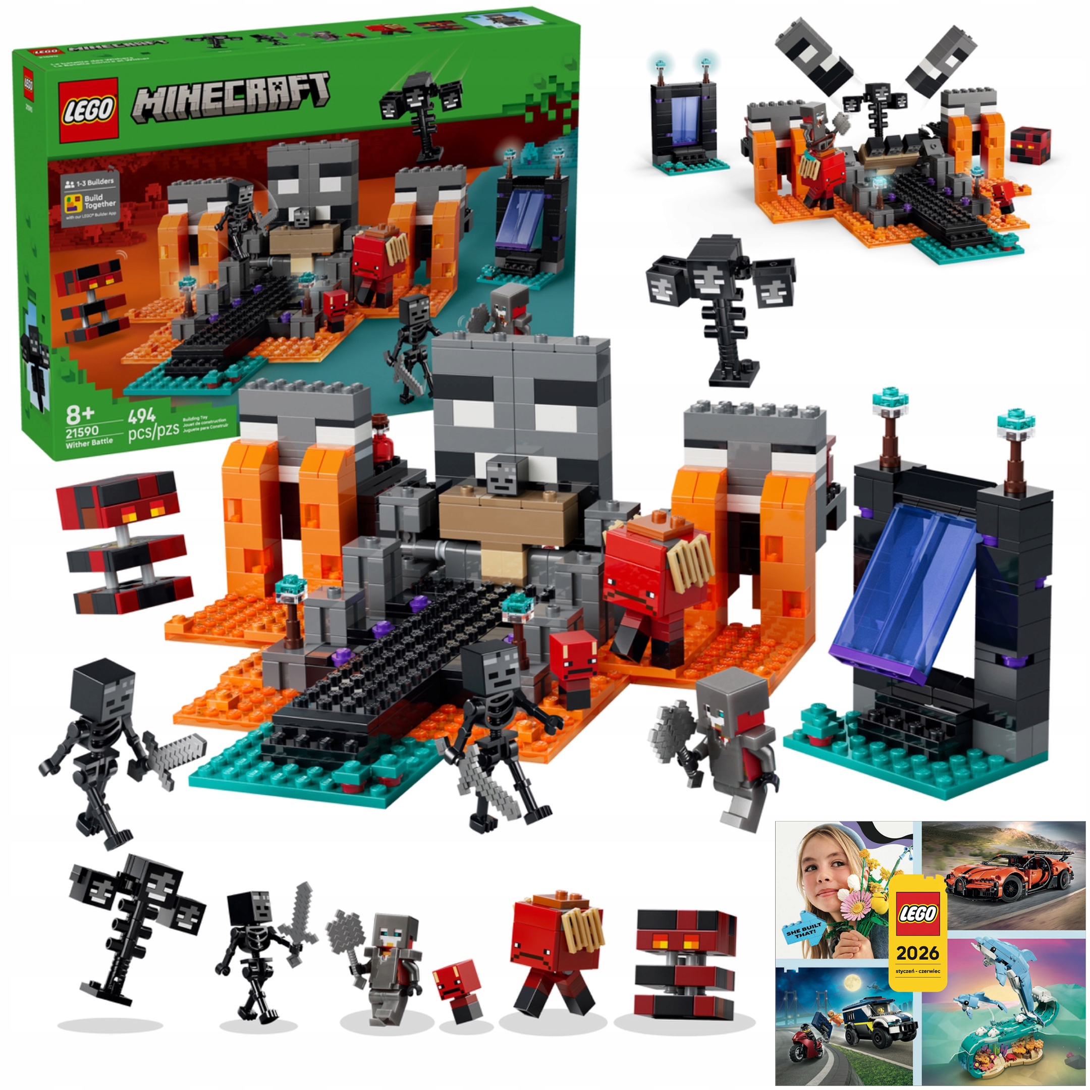 Lego Minecraft 21590 Boj s Witherem