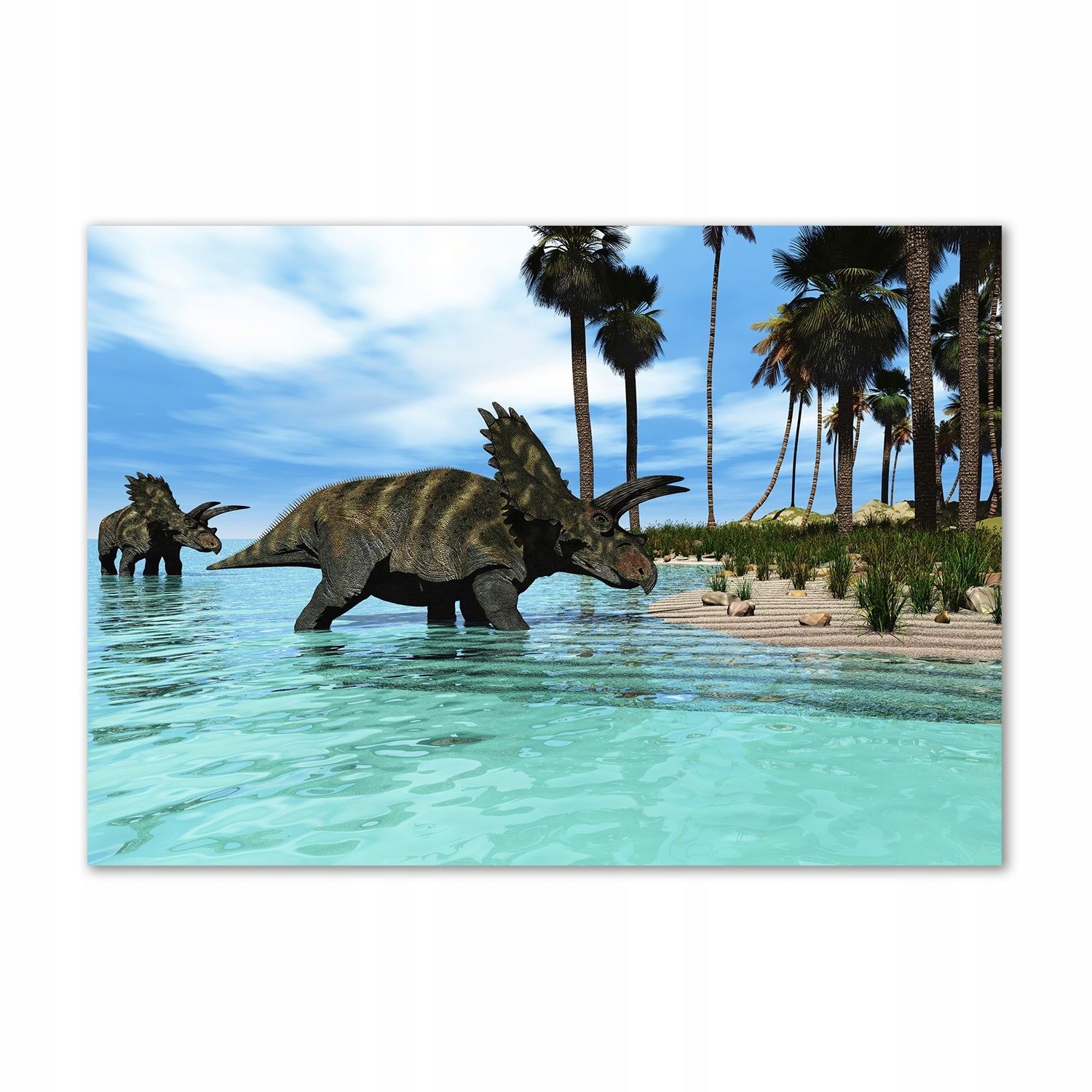

Foto-obraz szkło hartowane Dinozaury 100x70