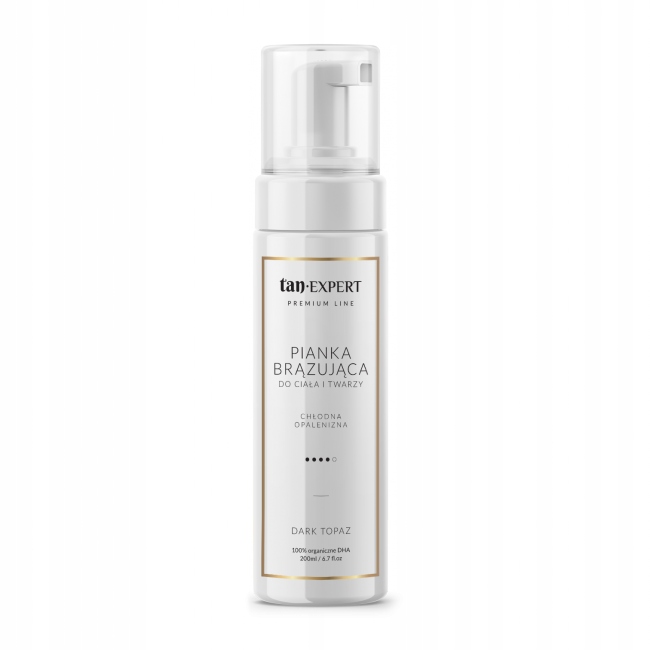TanExpert Dark Topaz Pianka Samoopalająca 200ml