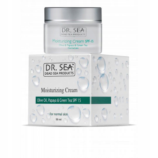 Hydratační krém na obličej Dr. Sea Kosmetika z Mrtvého moře Spf 15 denní