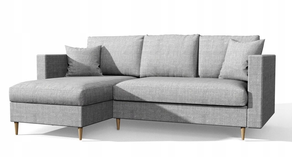 Narożnik MON Rozkładany Rogówka BONELL + AUTOMAT Szerokość mebla 222 cm