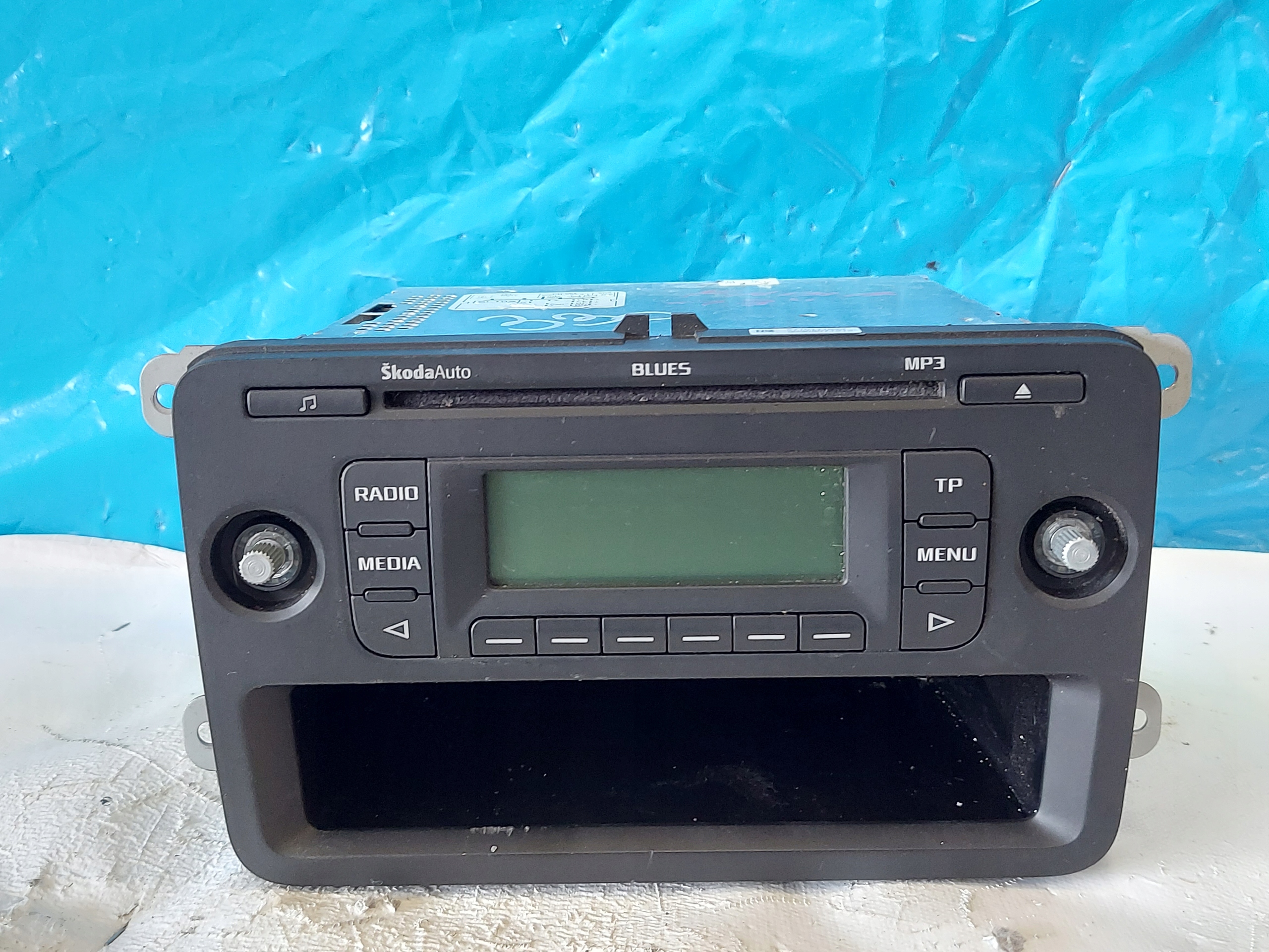 RADIO EKRAN SKODA FABIA II 5J0035152A