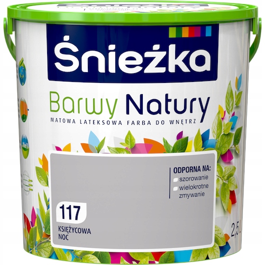 

Śnieżka Barwy Natury Księżycowa Noc 117 2,5L