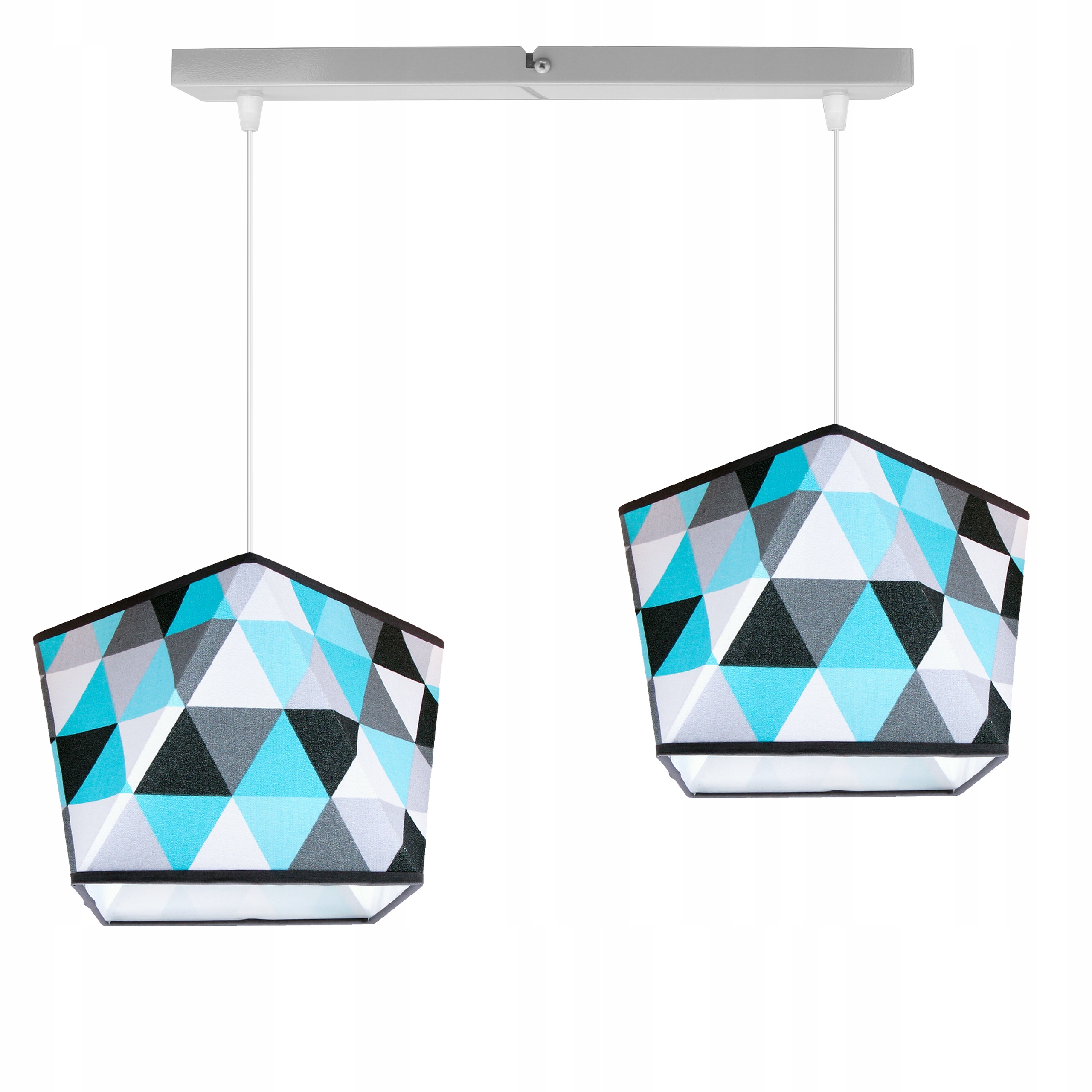 

Lampa Wisząca Sufitowa Żyrandol Abażur Nowoczesna