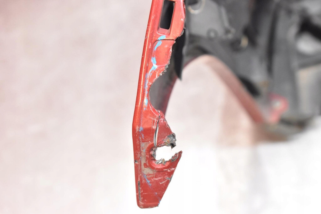 bumper front front red RENAULT MEGANE 3 III LIFT 13-16