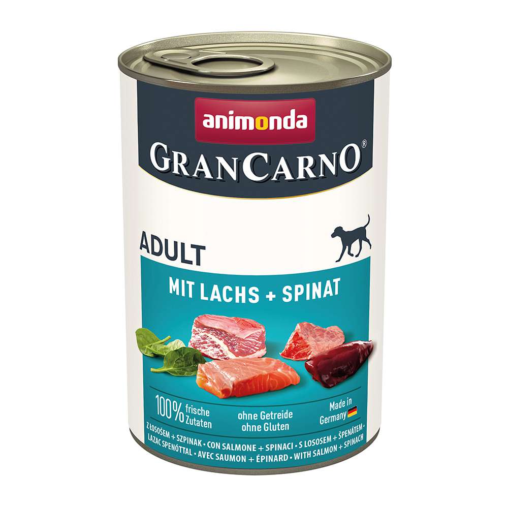 Animonda Grancarno Adult losos a špenát 400 g