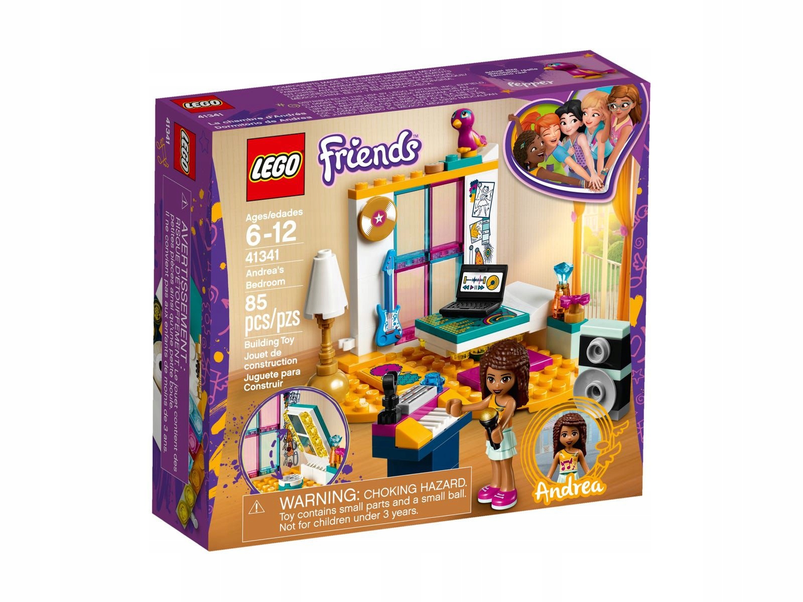 Klocki Lego Friends 41341 Sypialnia Andrei