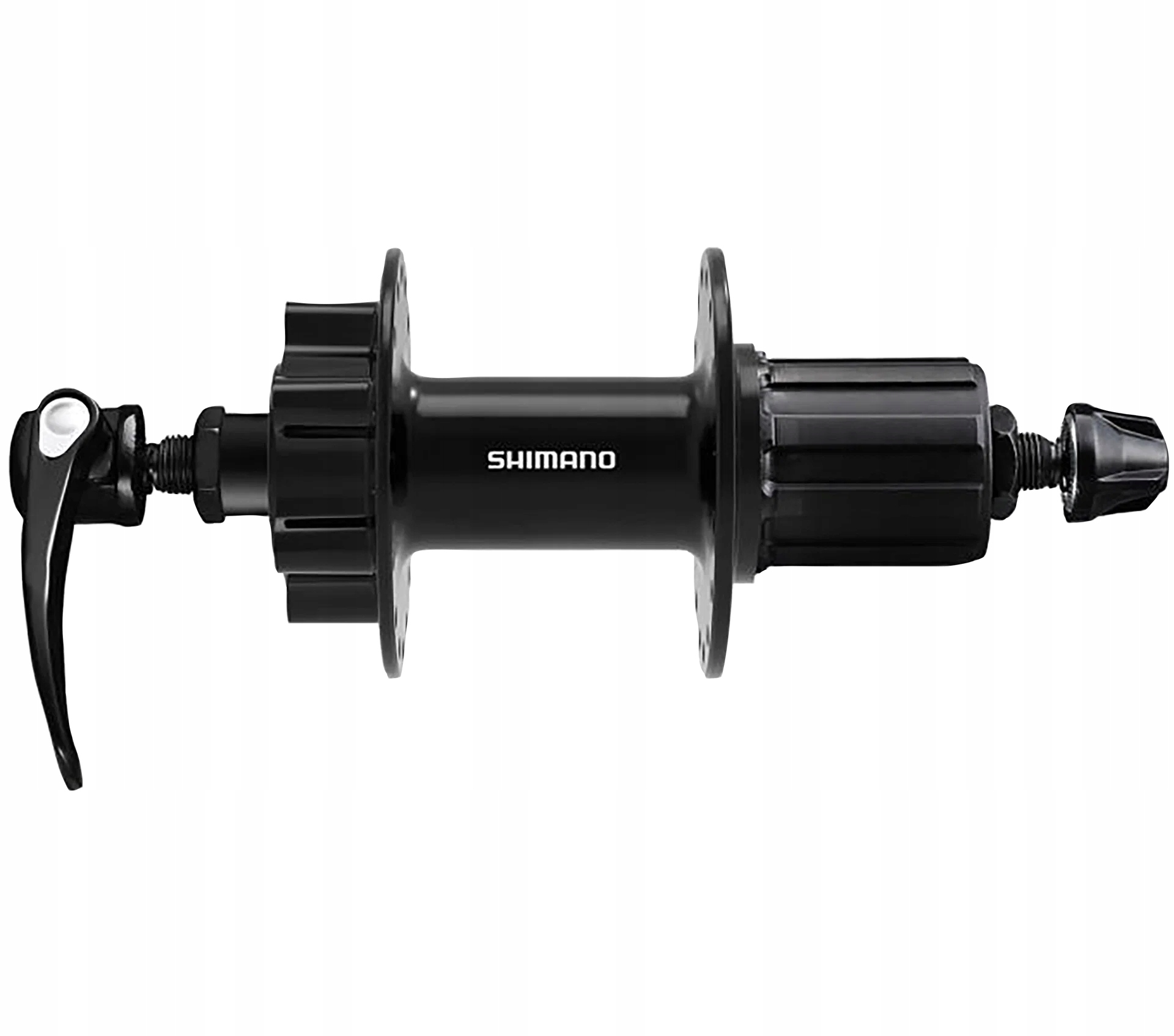 Shimano Hr- náboj Fh- qb400 135mm, 32 Der, 6- der, Qr, cr. , 8- 11. st.