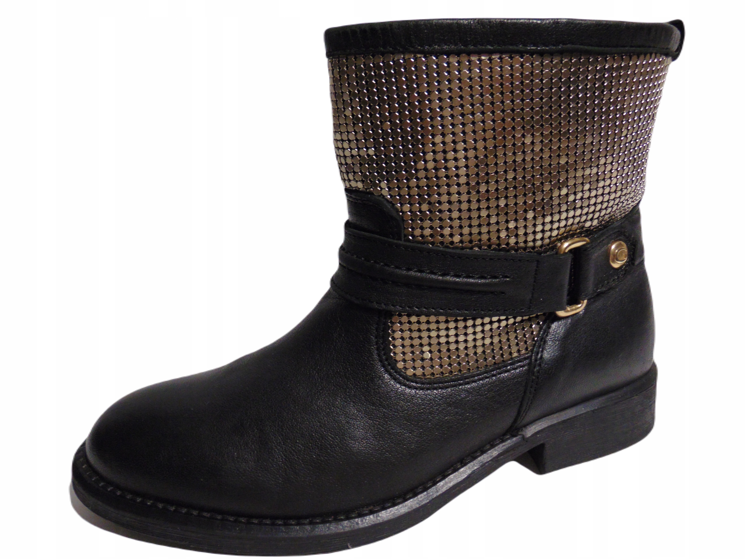 Guess - botki skóra jak nowe 37/24 cm