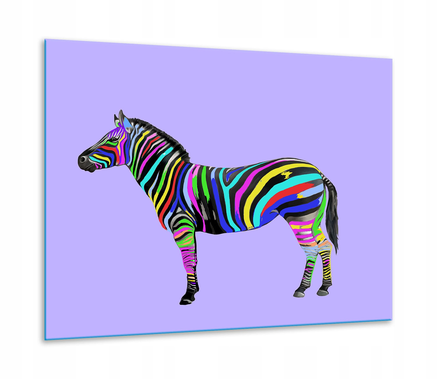 Skleněná Ochranná Deska Na Sporák 60x52 Zebra Kuchyně Indukce 7v1