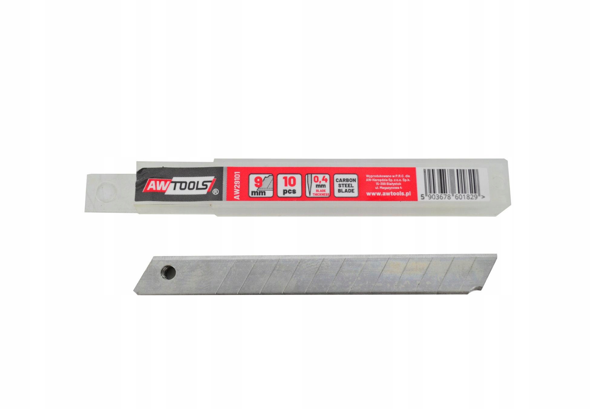 

Awtools Ostrza Wymienne Łamane 9mm/ 10szt.