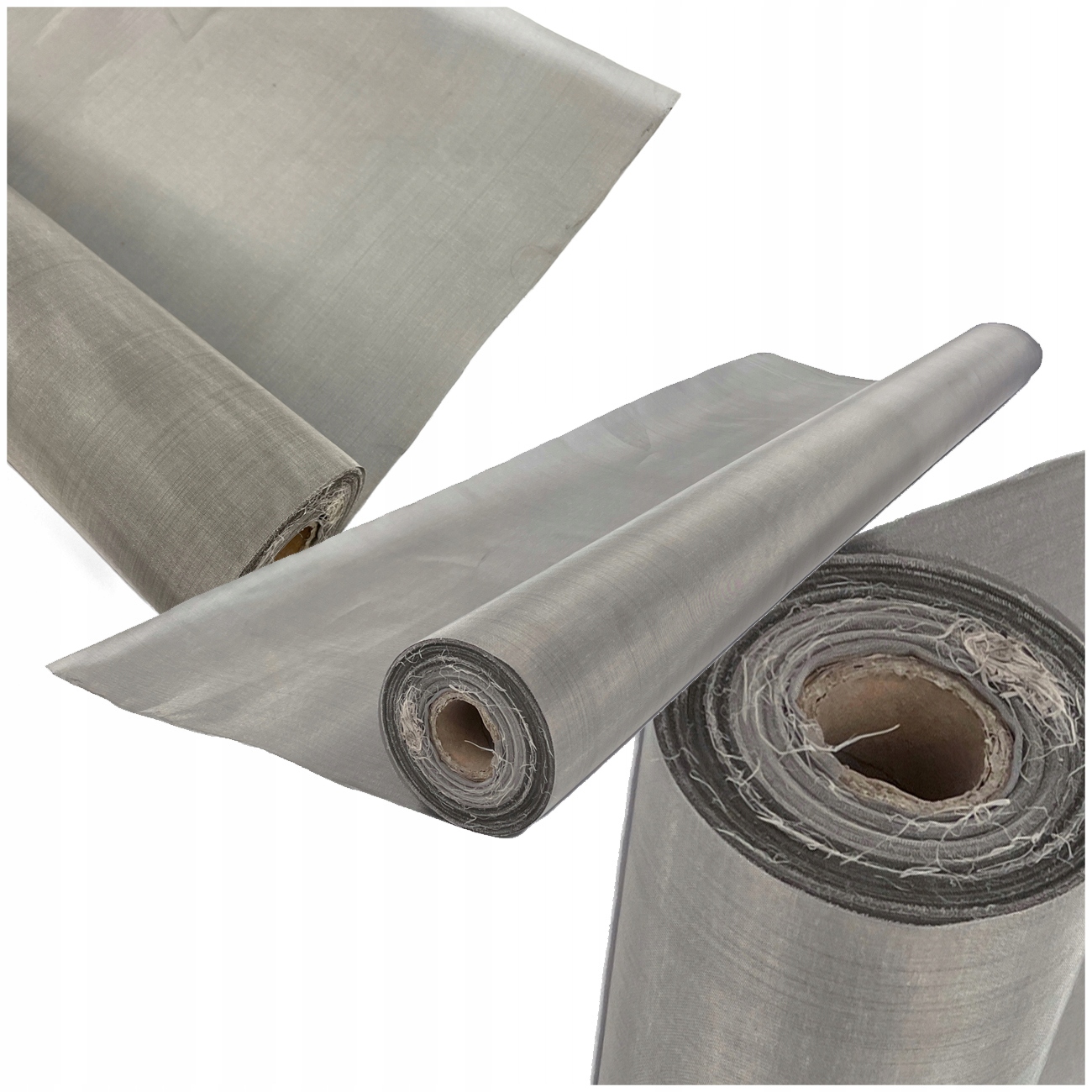 Nierdzewana siatka tkana oczko 0.2mm drut 0,15mm 0,5m²