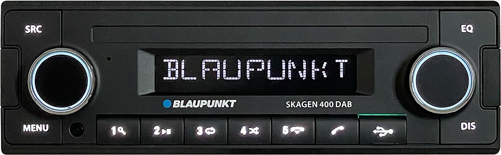 Autorádio 1DIN MP3 Usb Aux Bluetoot Dab+ Blaupunkt Skagen 400