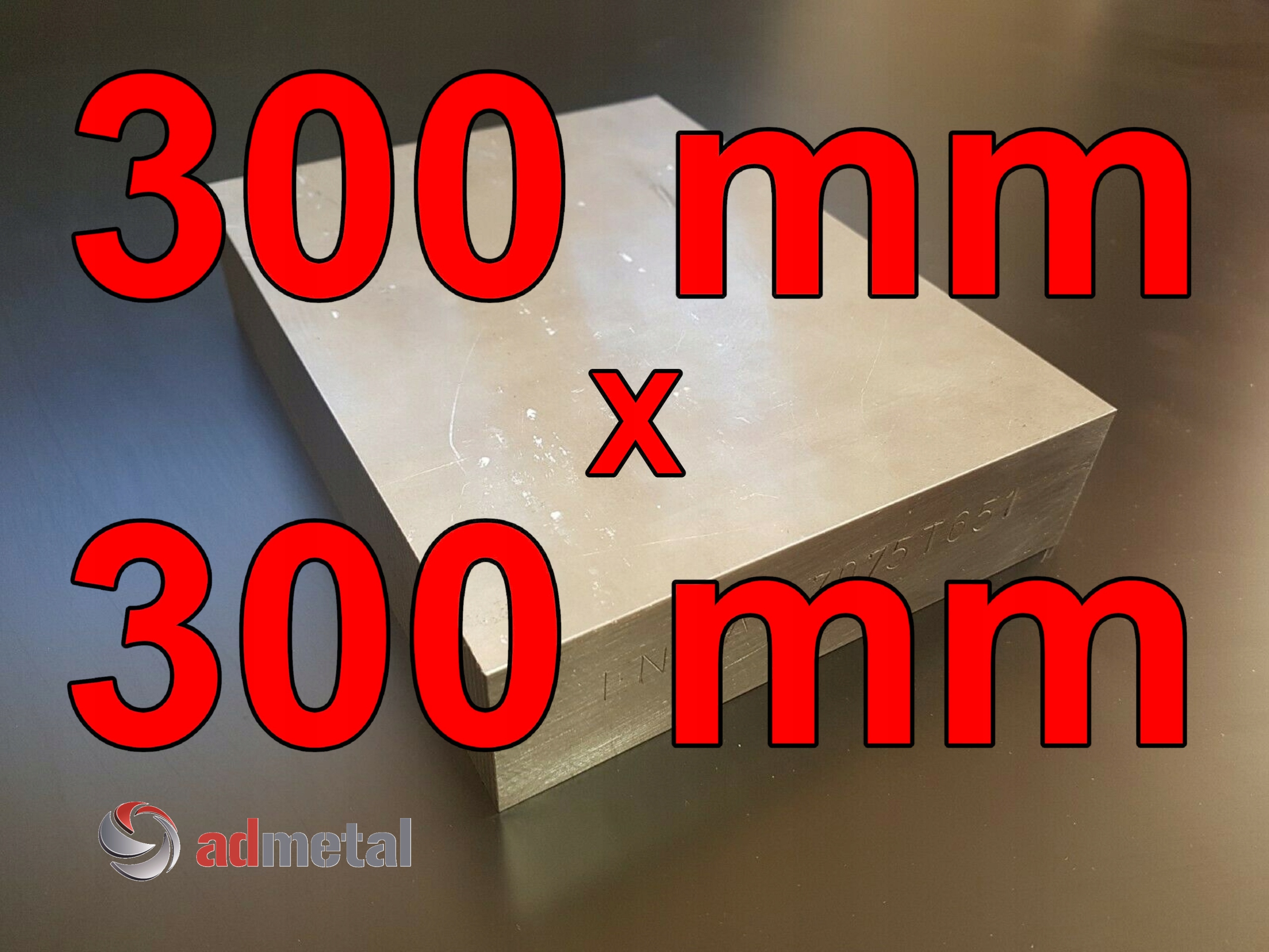 Aluminium, blacha aluminiowa 8 mm PA9 7075 T651