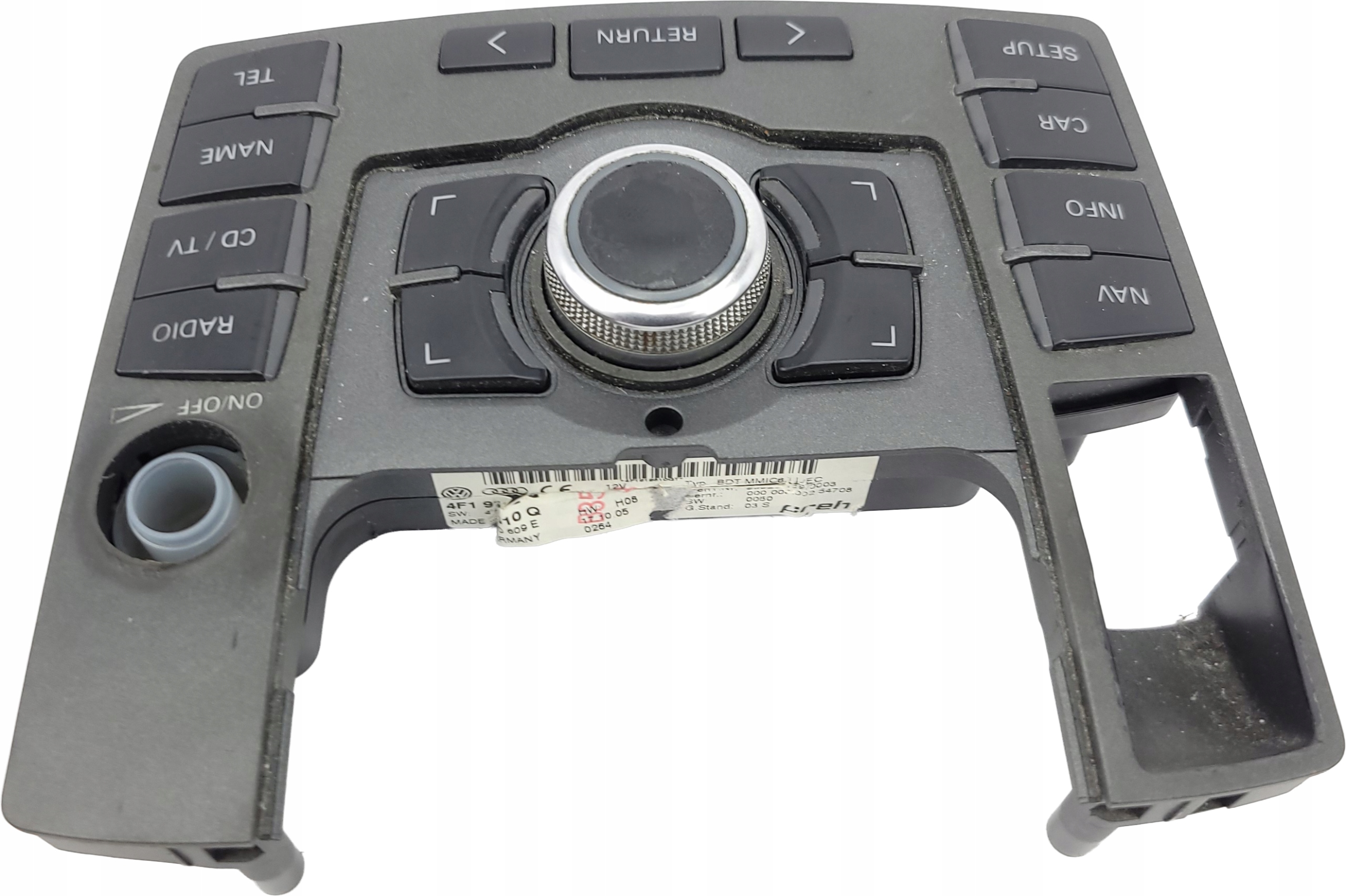 AUDI A6 C6 PANEL mitte RADIA der Navigation Gehäuse MMI 2G 4F1919610Q OPIS !!