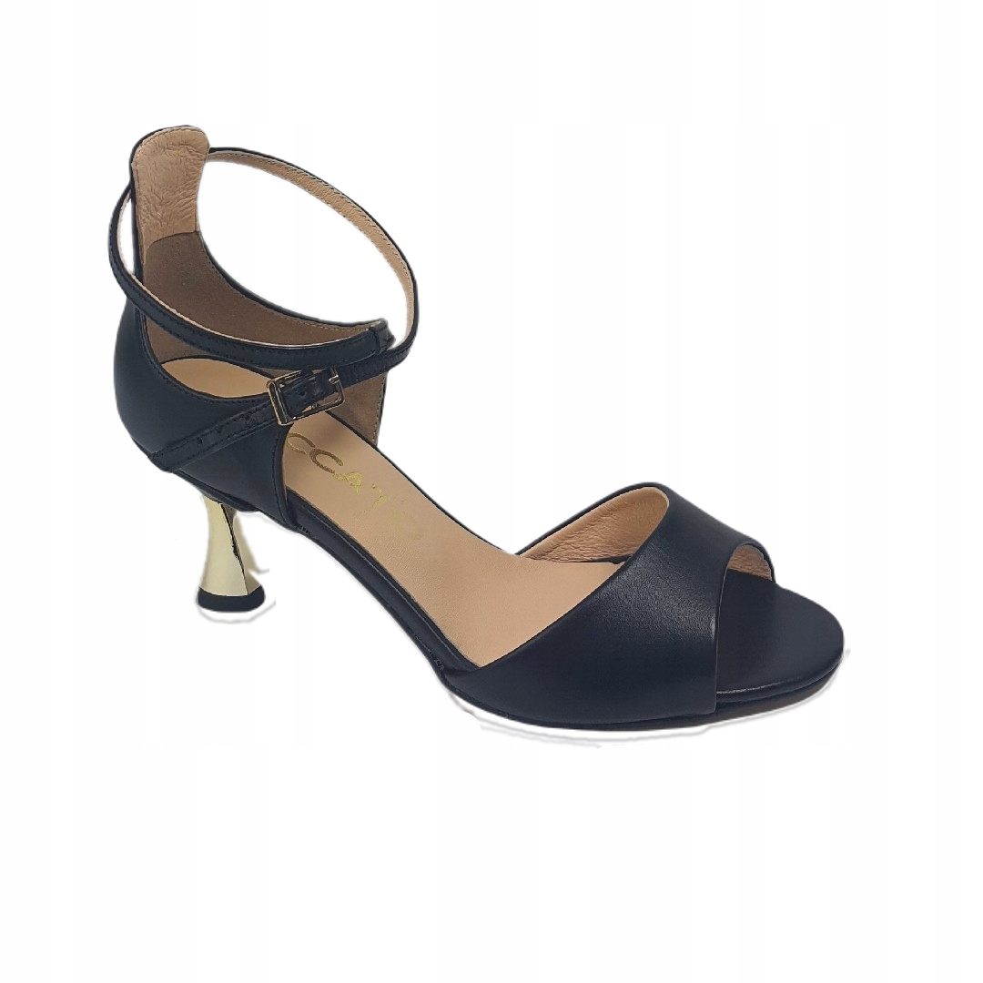 Dámské sandály Boccato 681/1/A-ČERNÉ 35, Černá