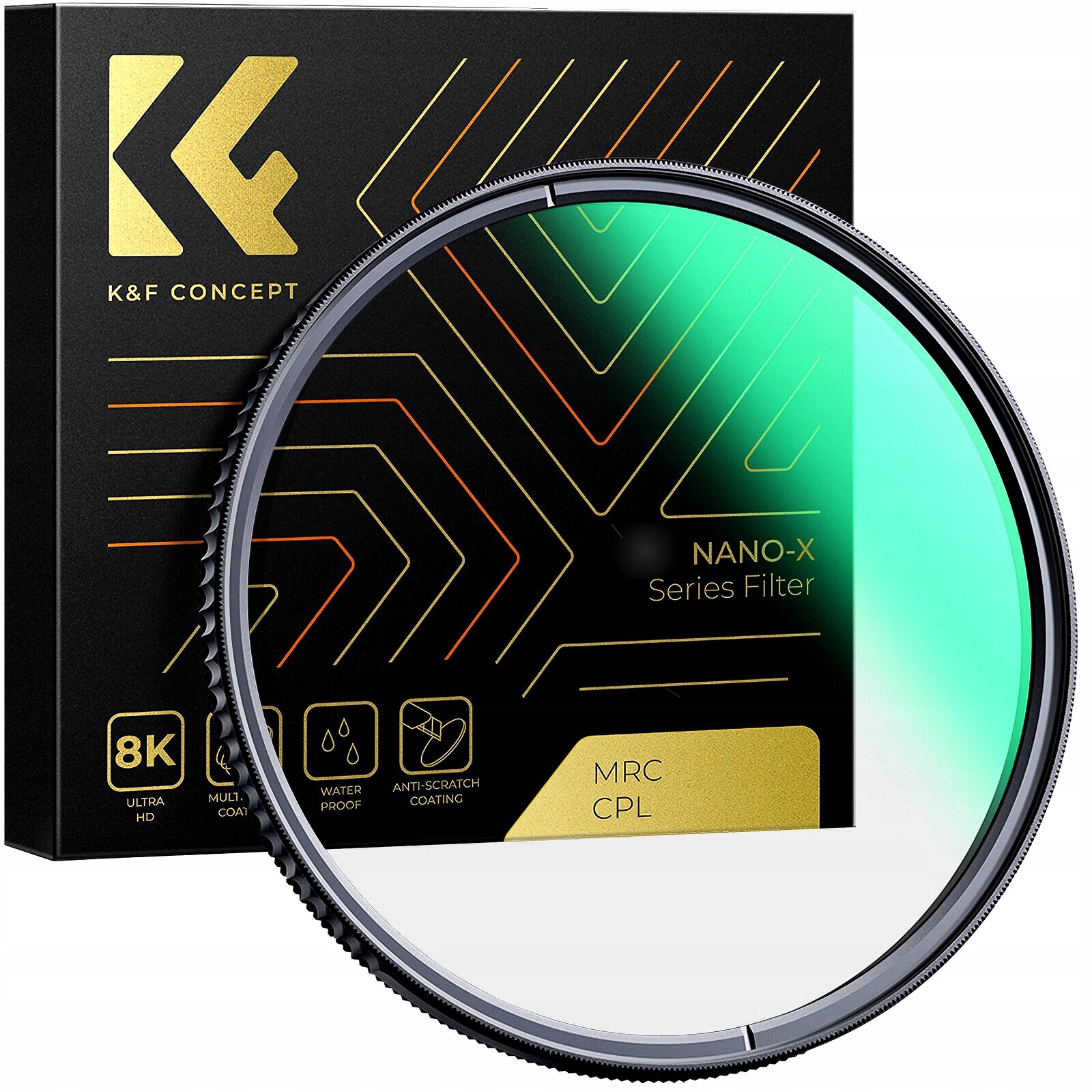 Filtr polaryzacyjny kołowy K&f Concept Nano-X Mrc Cpl 67 mm