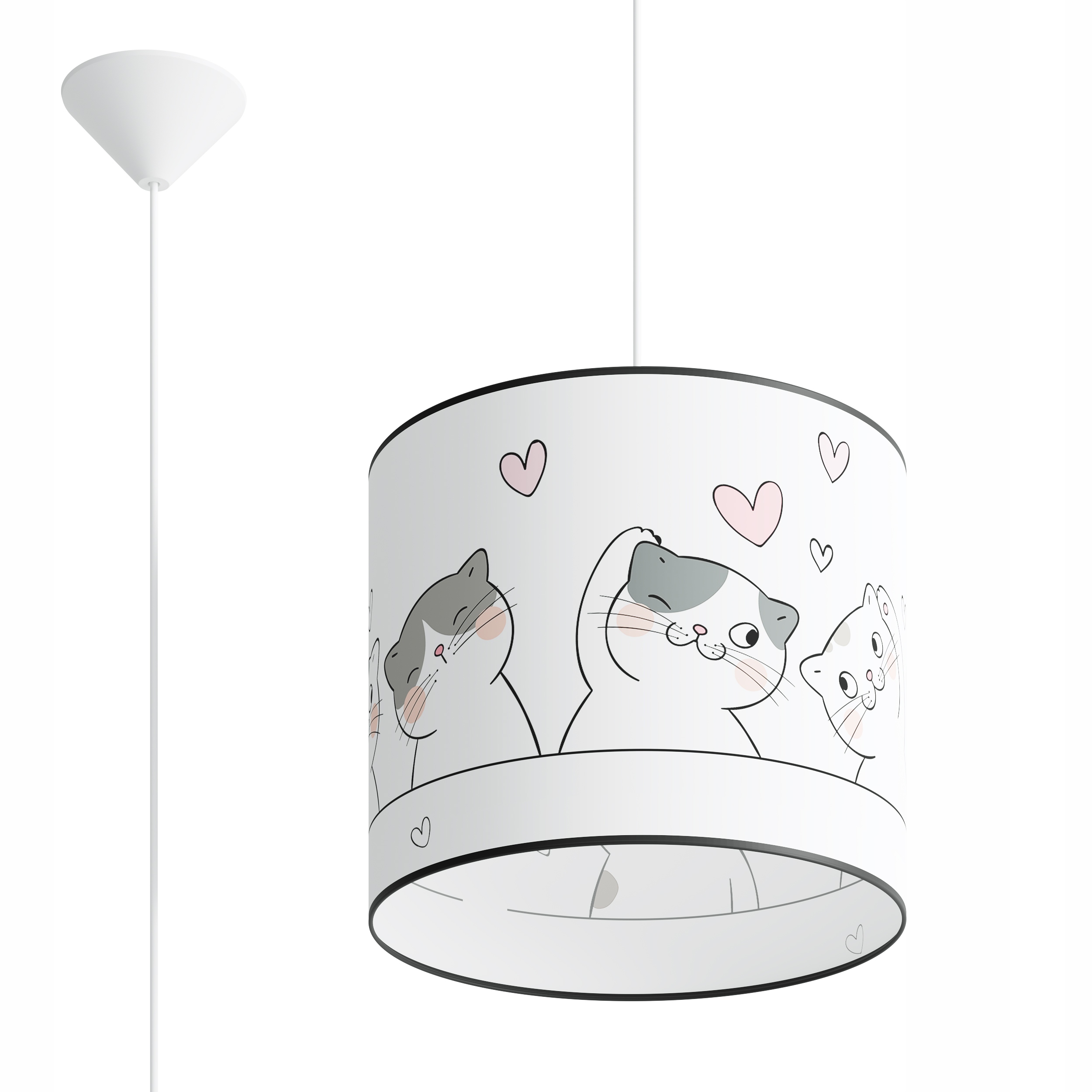 

Lampa wisząca Cat 30 kotki dla dziewczynki Led E27