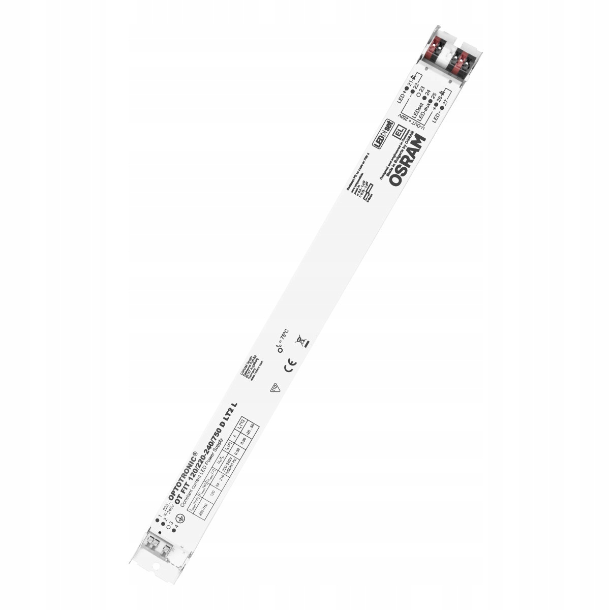 Osram napájecí zdroj Ot Fit 120/220...240/750 D LT2 L