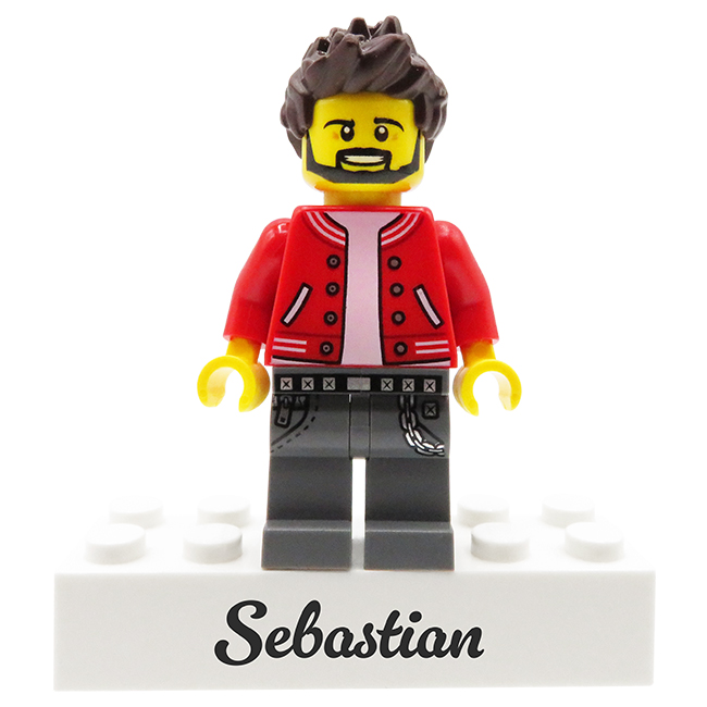 Personalizované figurky z dílů Lego váš nápis – vytvořte si vlastní figurku!