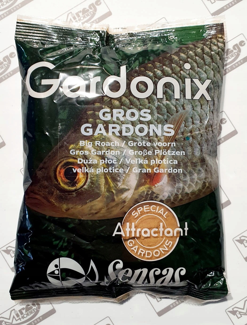 Atraktor Sensas Vanille Gros Gardons 300g (na płocie) [00031]