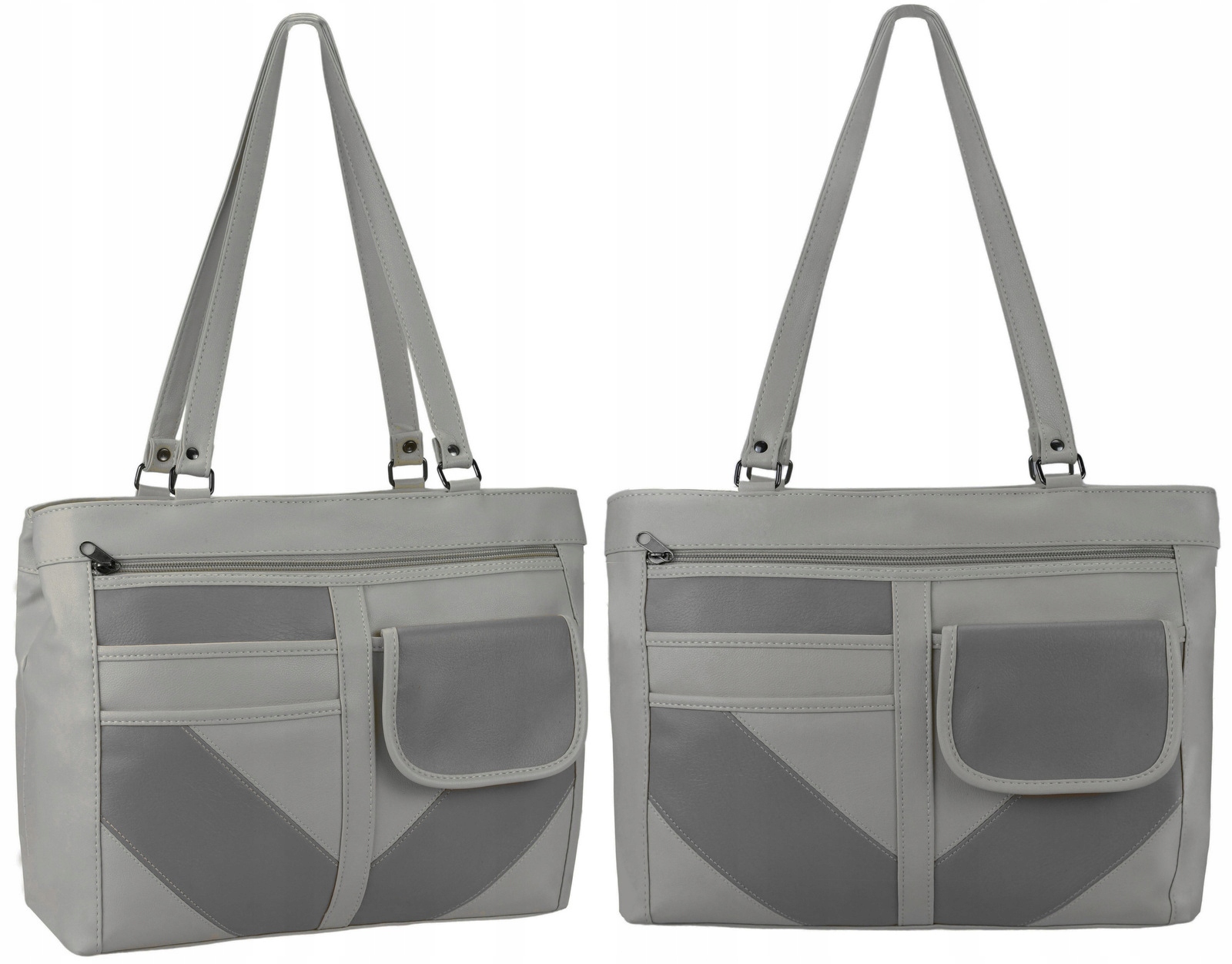 

Torebka Damska Shopper Torba Ramię 2 Komory A4 32P