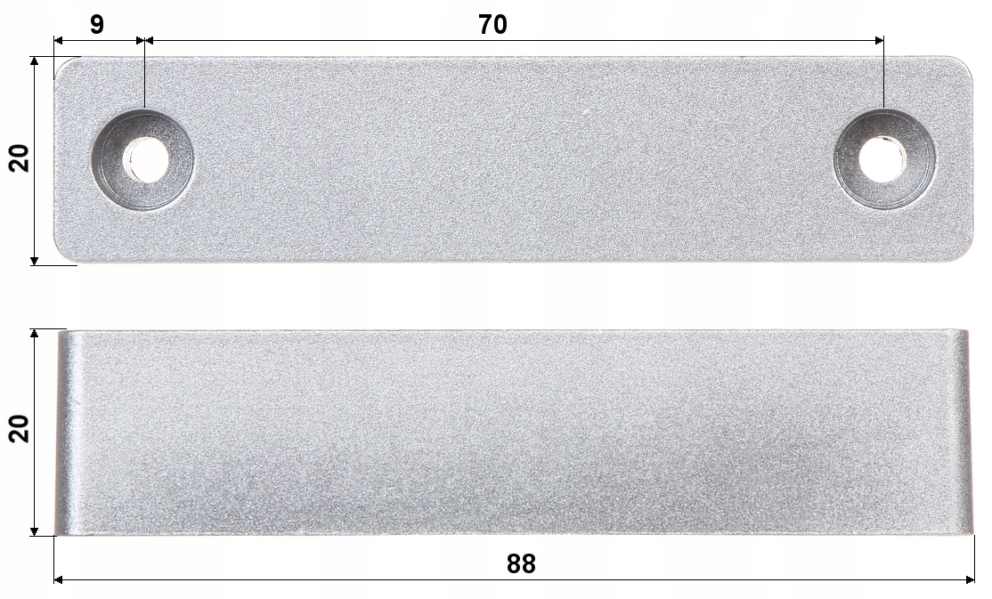 CZUJKA MAGNETYCZNA KONTAKTRON BRAMOWY 20 V 10 mA Kod producenta 5902887044175