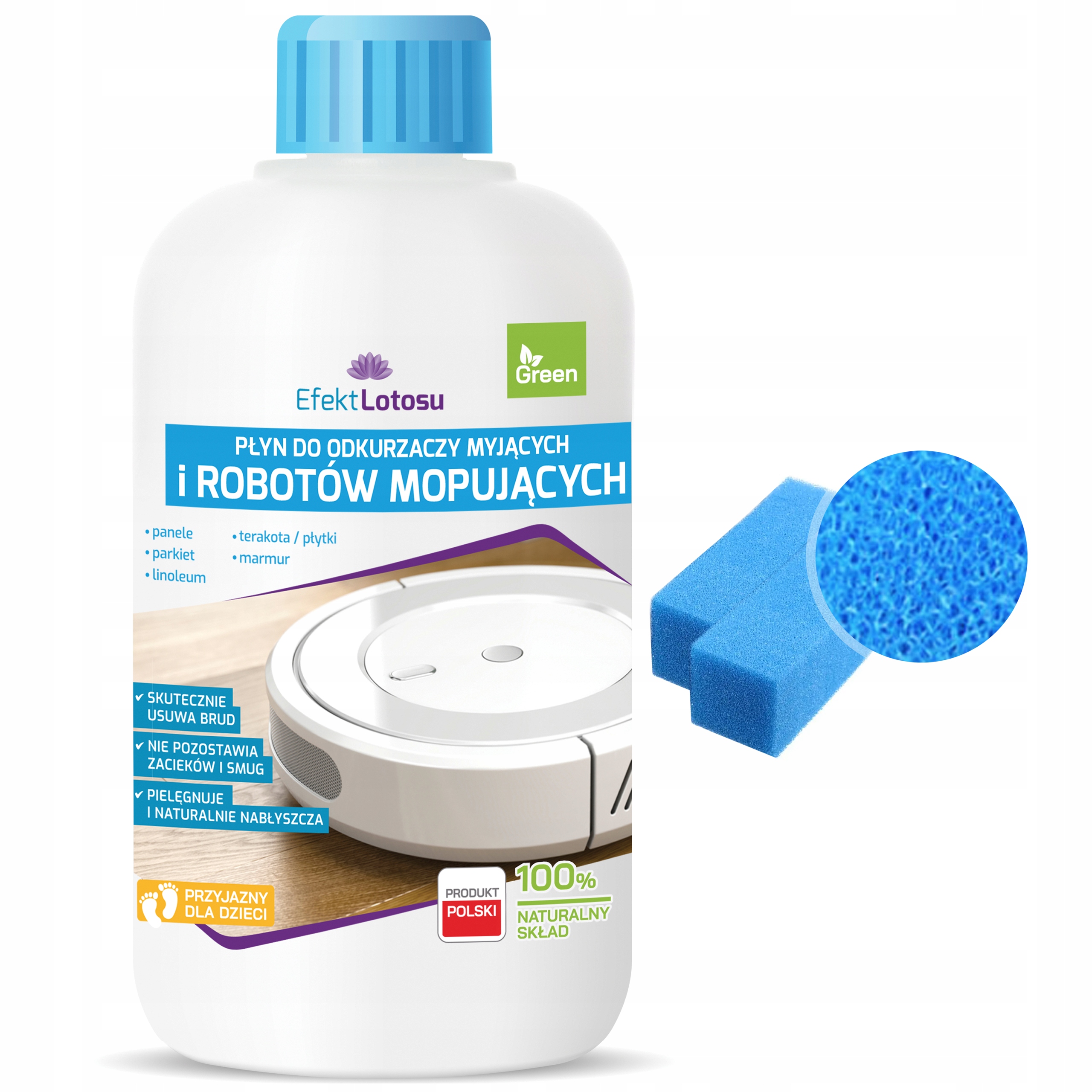 PŁYN DO MOPÓW ROBOTÓW BIONICZNYCH + FILTR DO MOPA HIZERO GRATIS