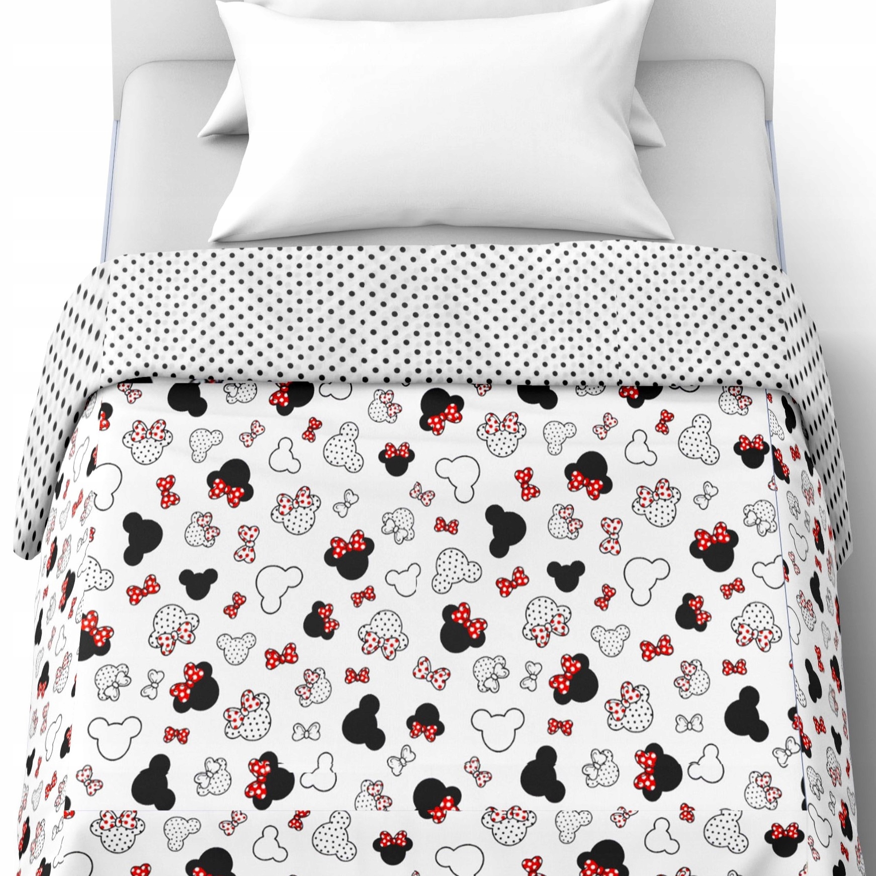 Přikrývka Letní přikrývka 140x200 bavlna Antialergická izolace Miki Puntíky