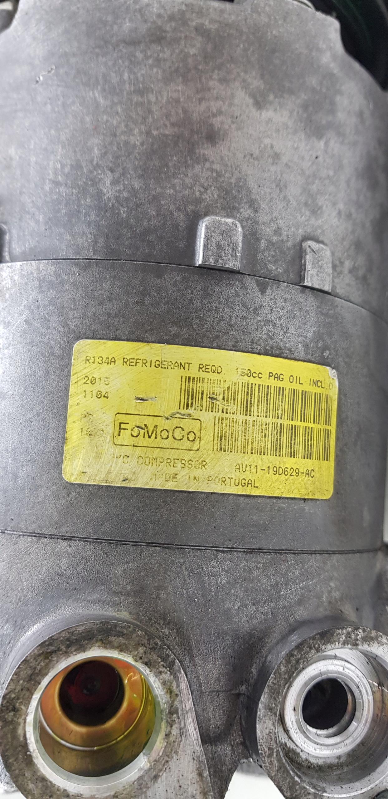 FORD 1.6 компрессор кондиционера