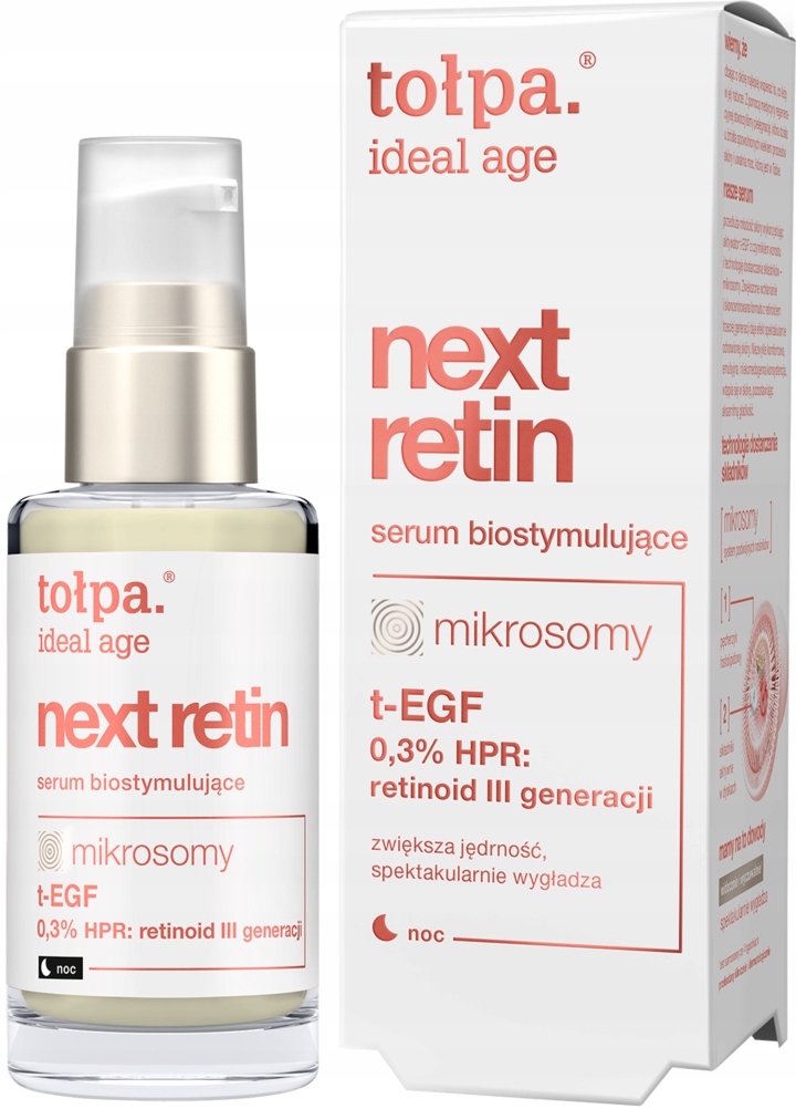 Tołpa Ideal Age Next Retin Sérum Na Obličej Biostimulující Na Noc 30 ML