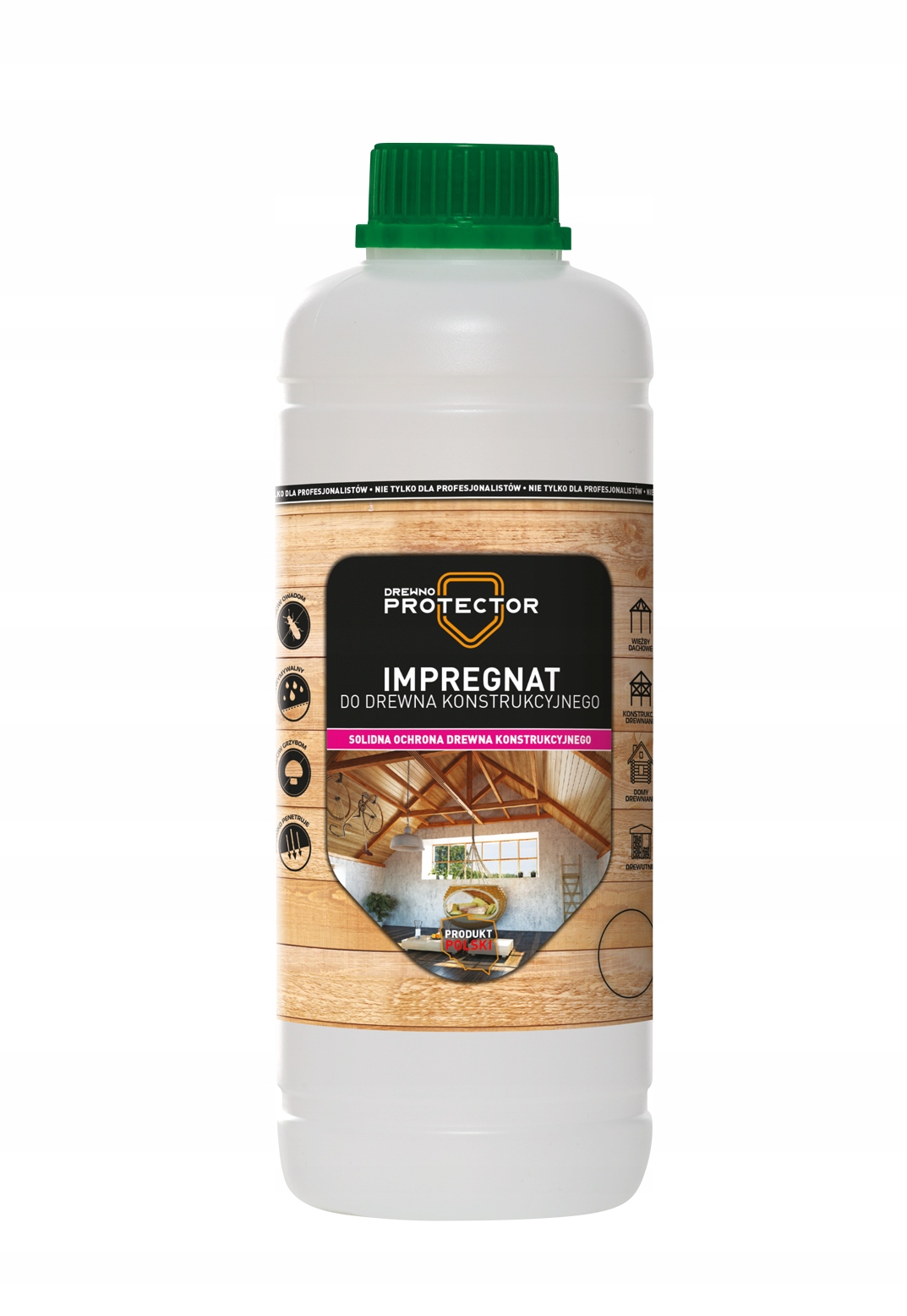 

Impregnat Konstrukcyjny 1kg Brązowy 1:9 Dekspol