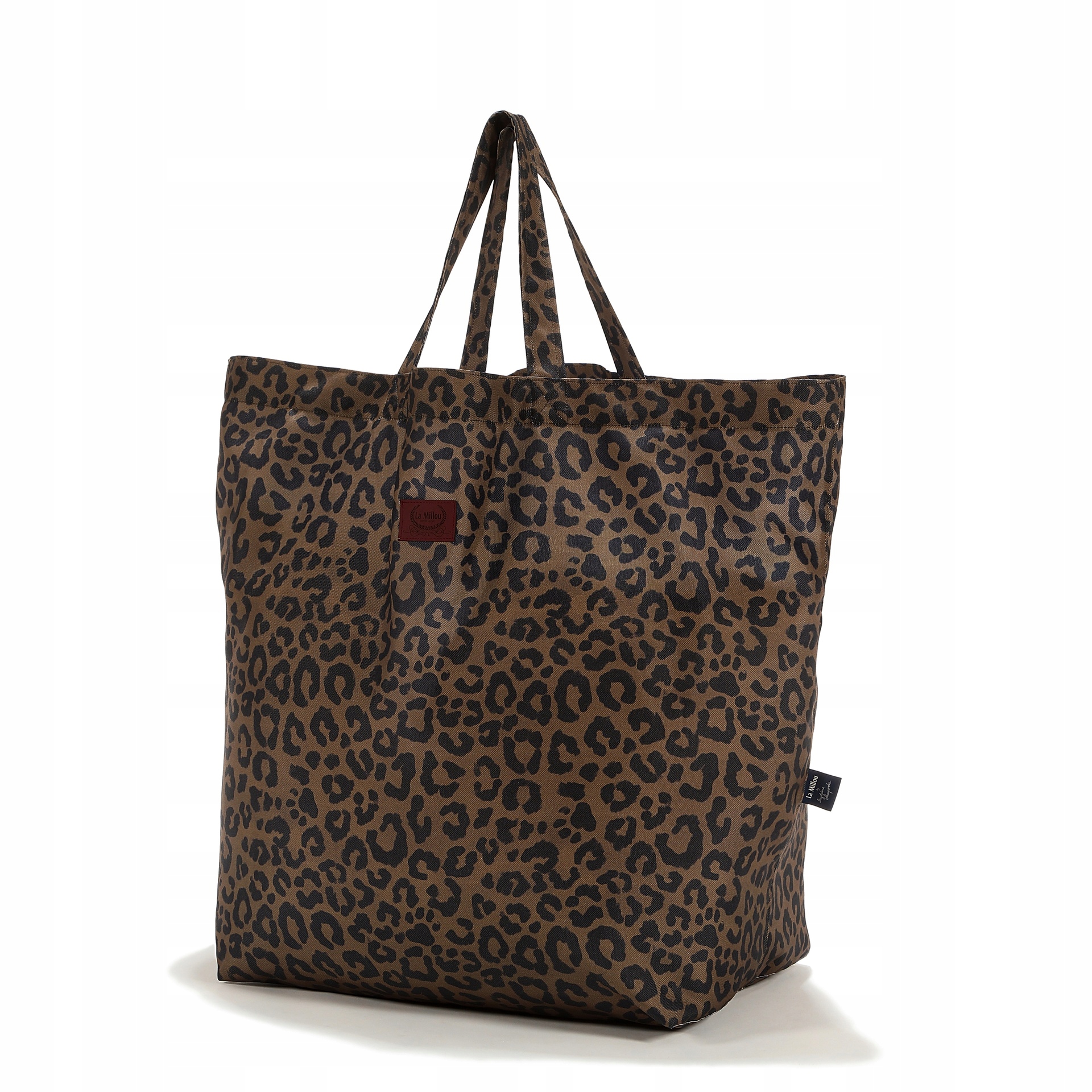 La Millou Taška Shopper Bag XL Leopard Choco od Magdaleny Lamparska