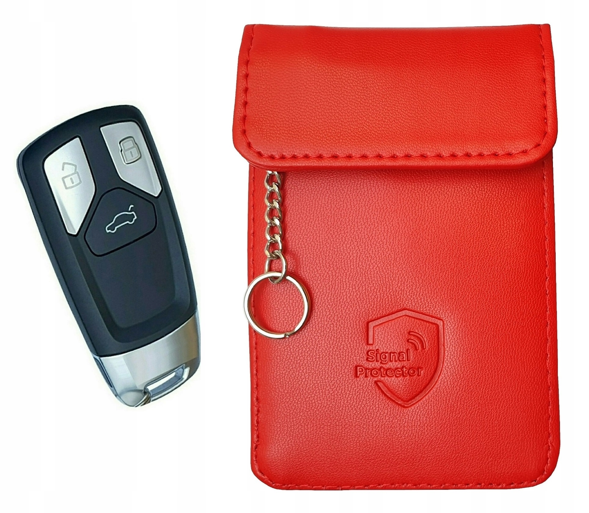 Etui Pokrowiec Na Kluczyk Kluczyki Keyless Ochrona Sygnału Blokada Fal Rfid