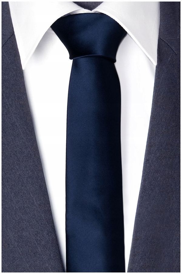 SLIM FIT Krawat Męski Wąski 6cm Śledż GREG gs39 Model Slim Fit