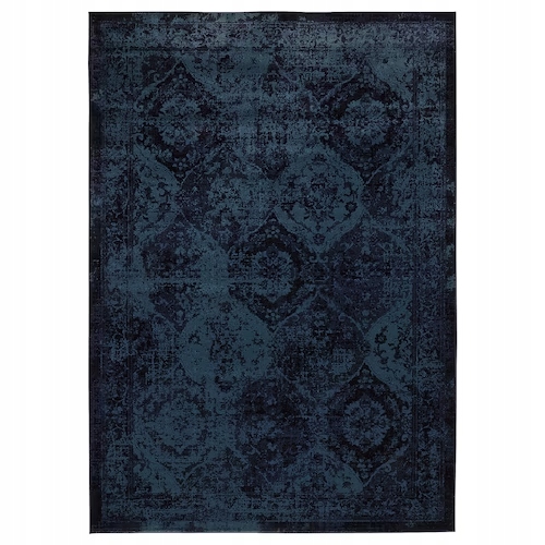 IKEA VONSBAK Rövid sörtéjű szőnyeg sötétkék 170x230