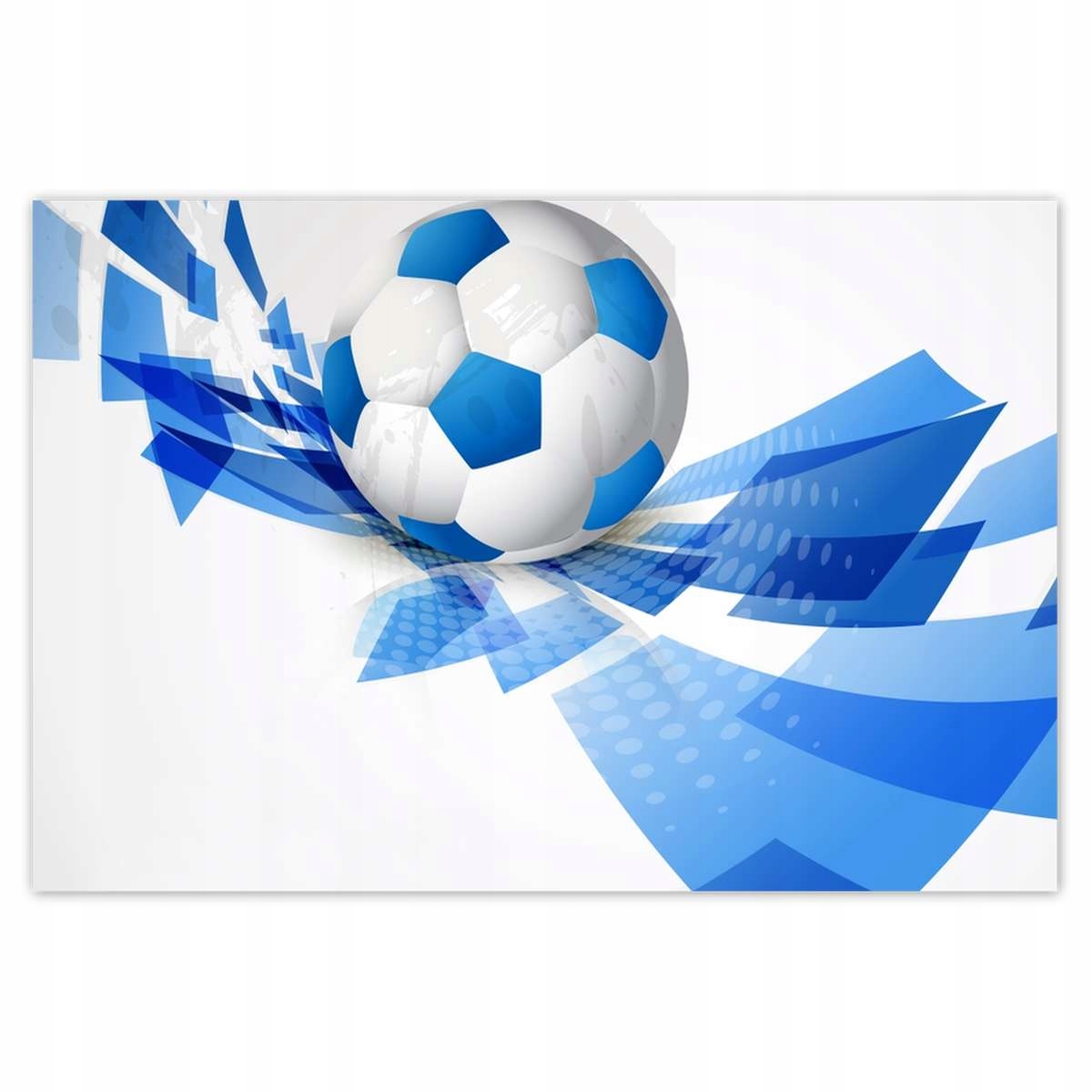 Plakáty 200x135 Modrý fotbal