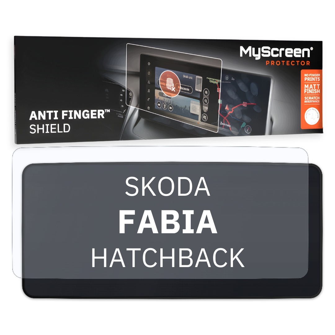 Fólie pro Skoda Fabia (Monte Carlo) Hatchback 2024 Hlavní displej 02 9.2"