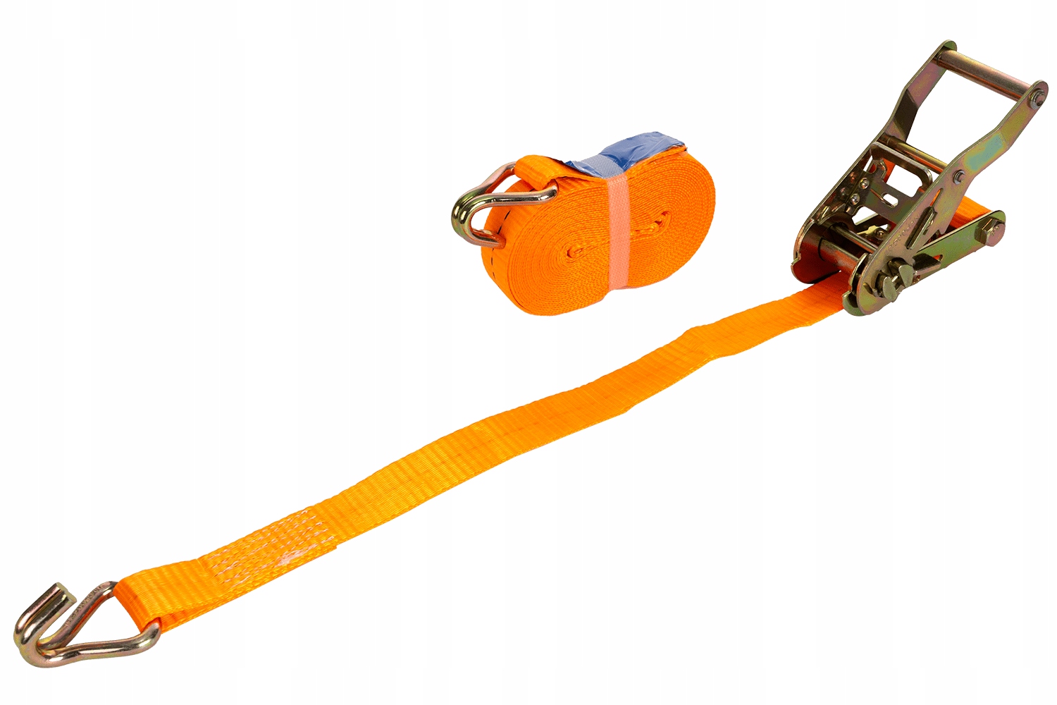 Pas transportowy z napinaczem 6M/25mm/1T pasy transportowe mocujące Tuv