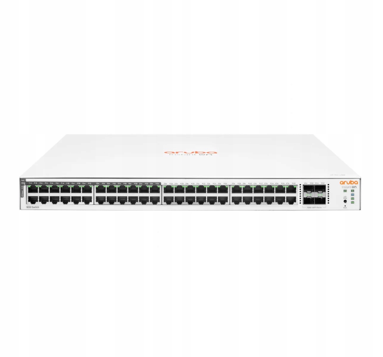 Hpe Aruba Instant On 1830 Smart 48G 4SFP PoE+ 370W Switch – Smart switch, 48 portov, PoE+