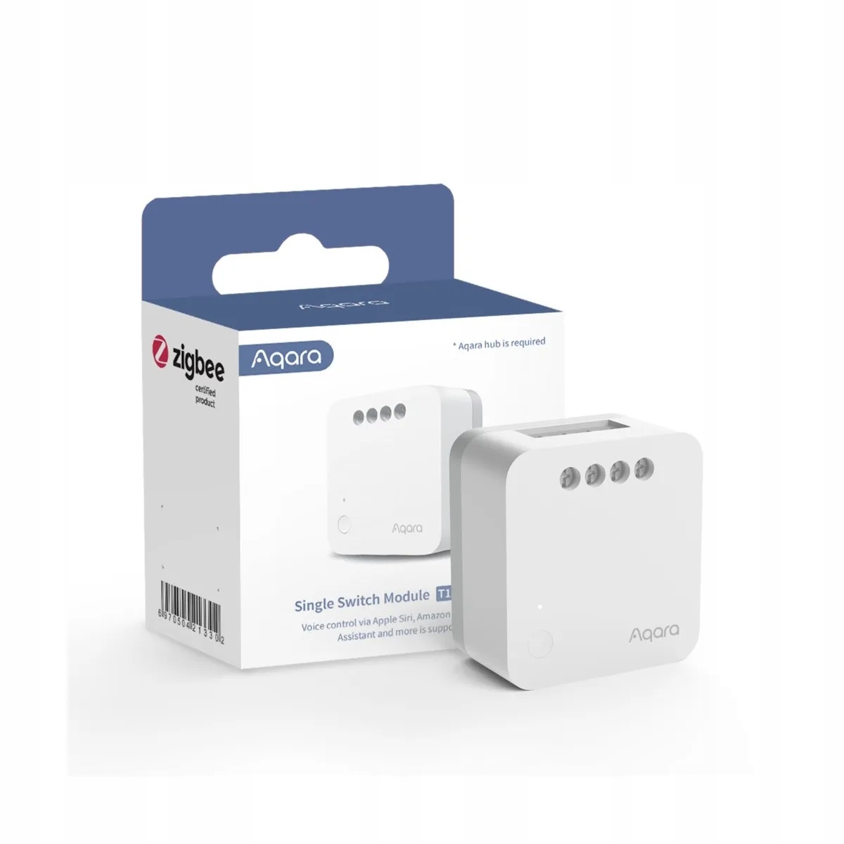 Aqara T1 Moduł Przekaźnikowy Bez N Zigbee SSM-U02