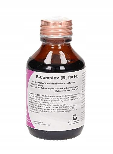 

B-complex B1 kompleks Forte 100 ML dla zwierząt
