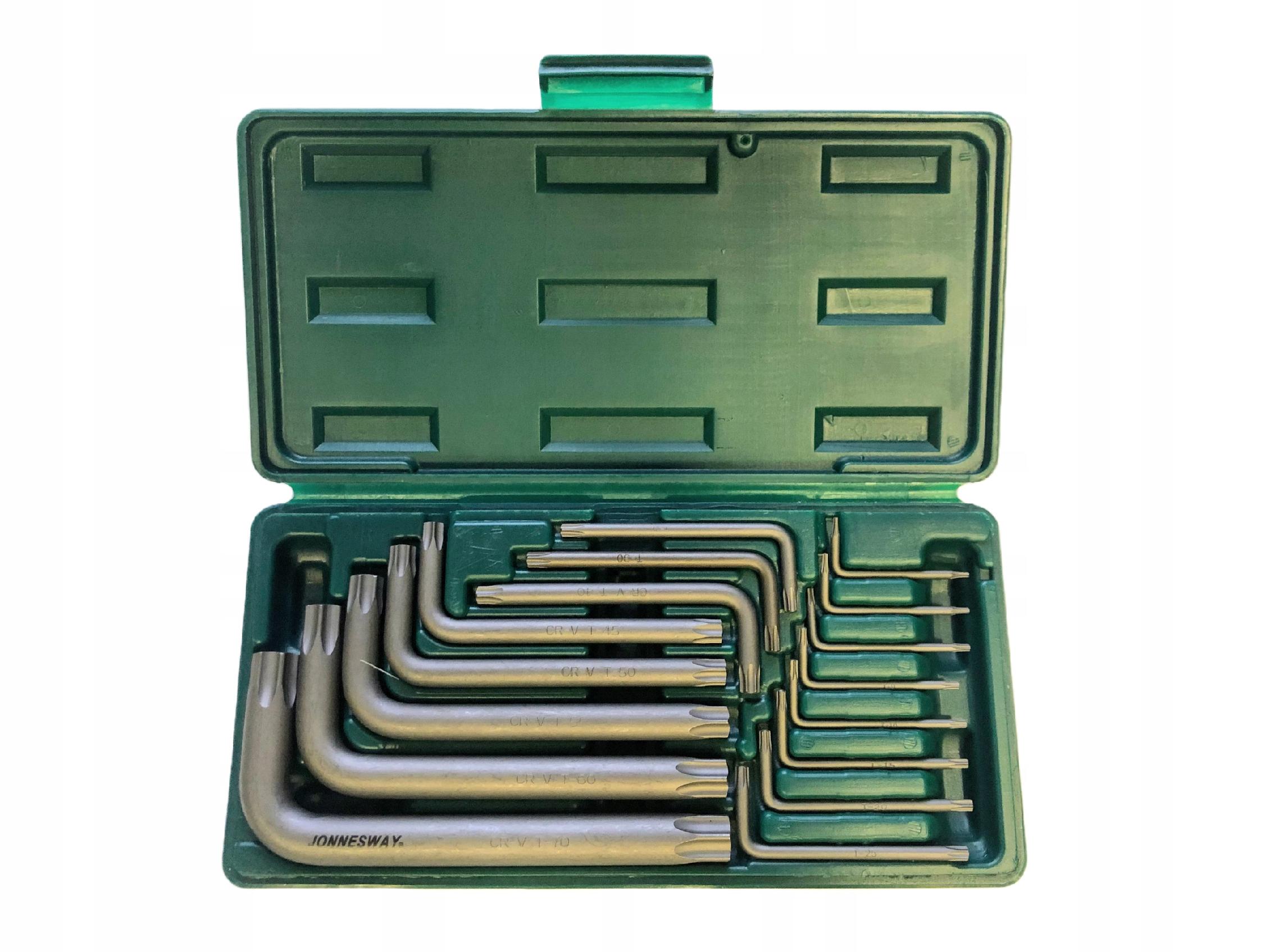 

Klucze gięte Torx T6-T70 16szt. H0816S Jonnesway