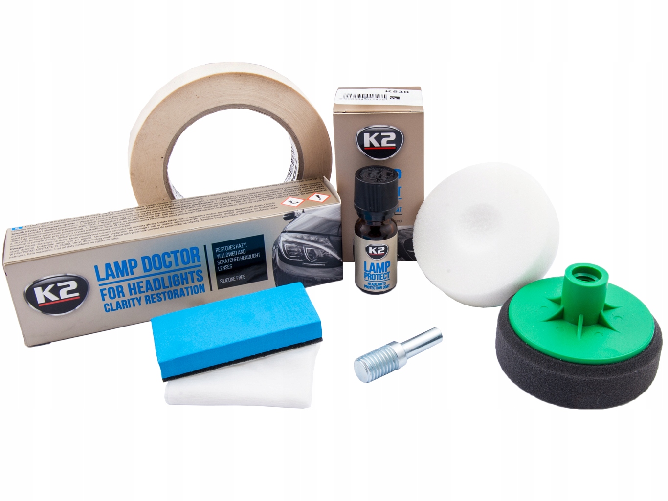 ZESTAW DO REGENERACJI I ZABEZPIECZNIA LAMP K2