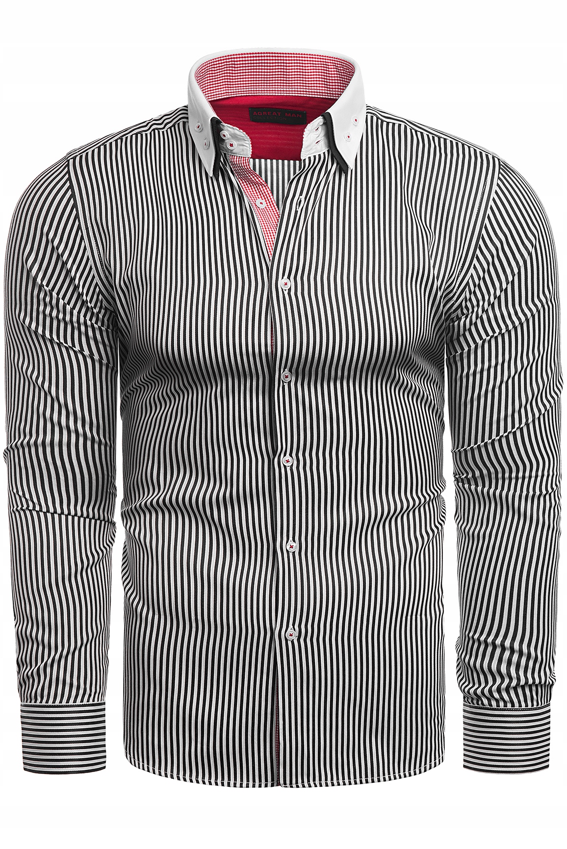

M - Koszula Męska Slim-fit Elegancka S112
